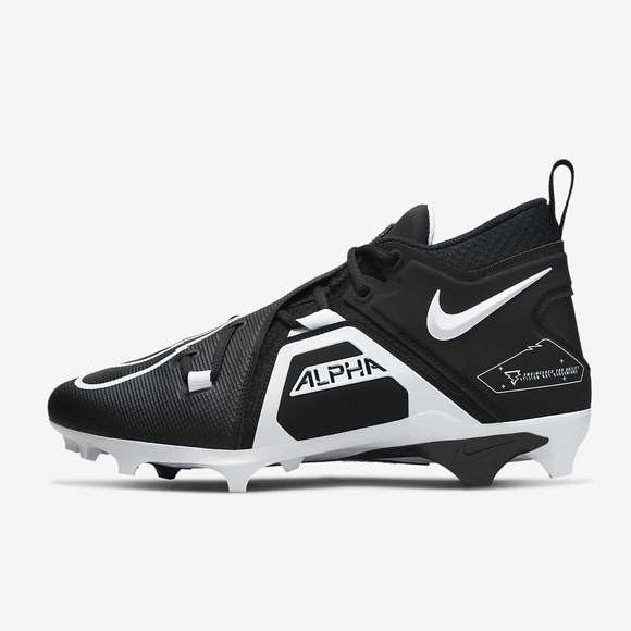 new men\'s 10.5 nike alpha menace pro 3 mid molded football/lacrosse cleats main image 8